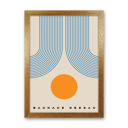 Bauhaus Design III Art Print by Jason Stanley Oak Grain
