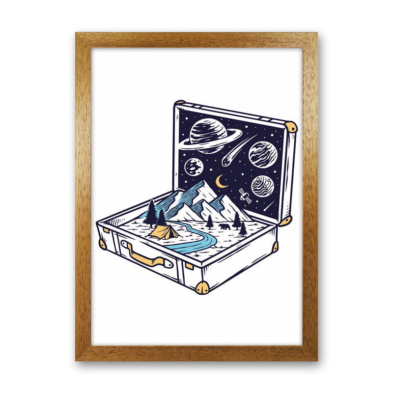 Carry On Carry All Art Print by Jason Stanley Oak Grain