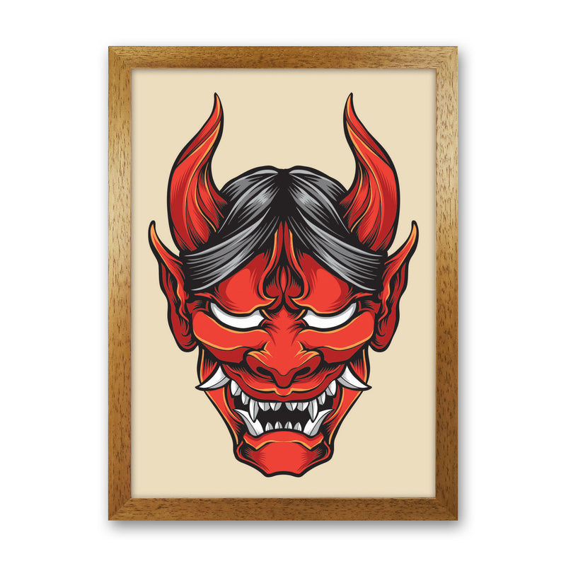 Japanese Folklore Art Print by Jason Stanley Oak Grain