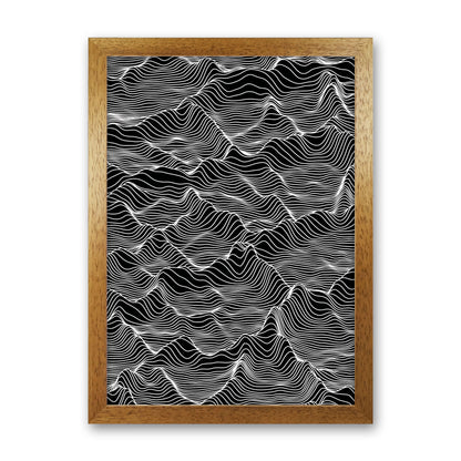Abstract Mountains Art Print by Jason Stanley Oak Grain