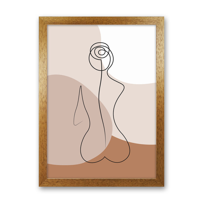 Female Figure III Art Print by Jason Stanley Oak Grain