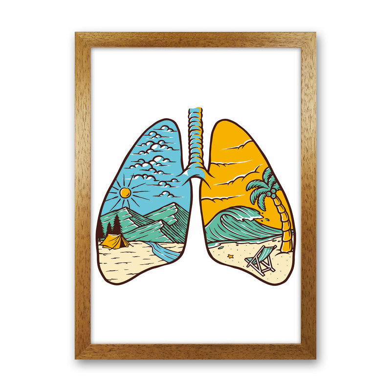 Breathe It All In Art Print by Jason Stanley Oak Grain