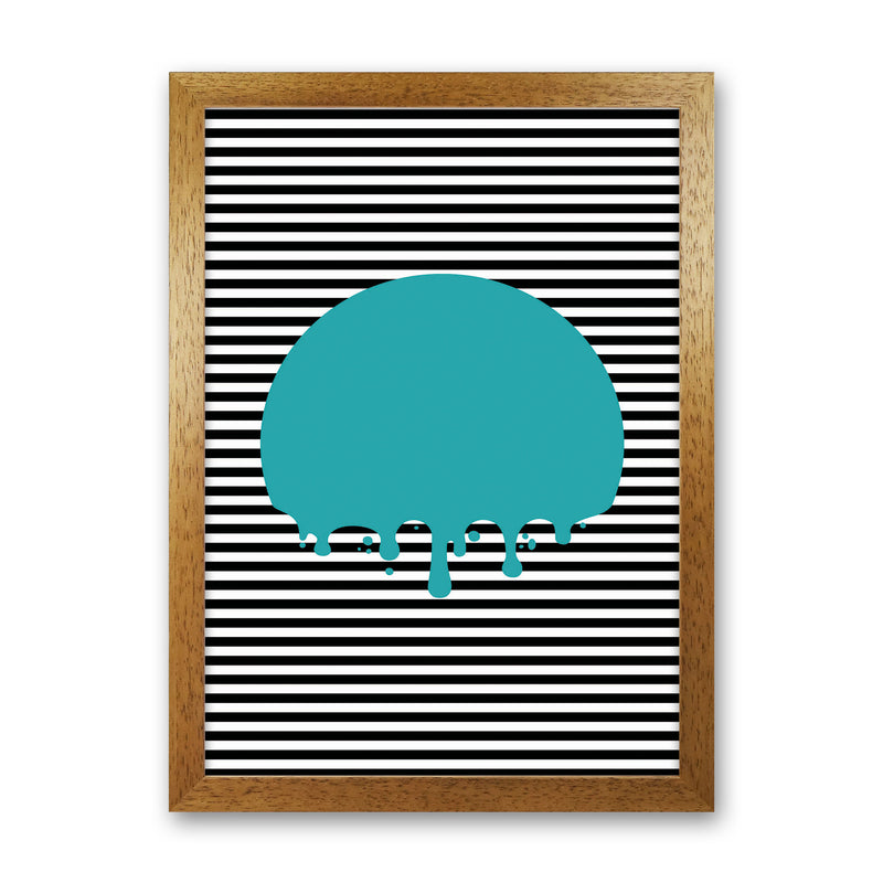 The Melting Moon Art Print by Jason Stanley Oak Grain