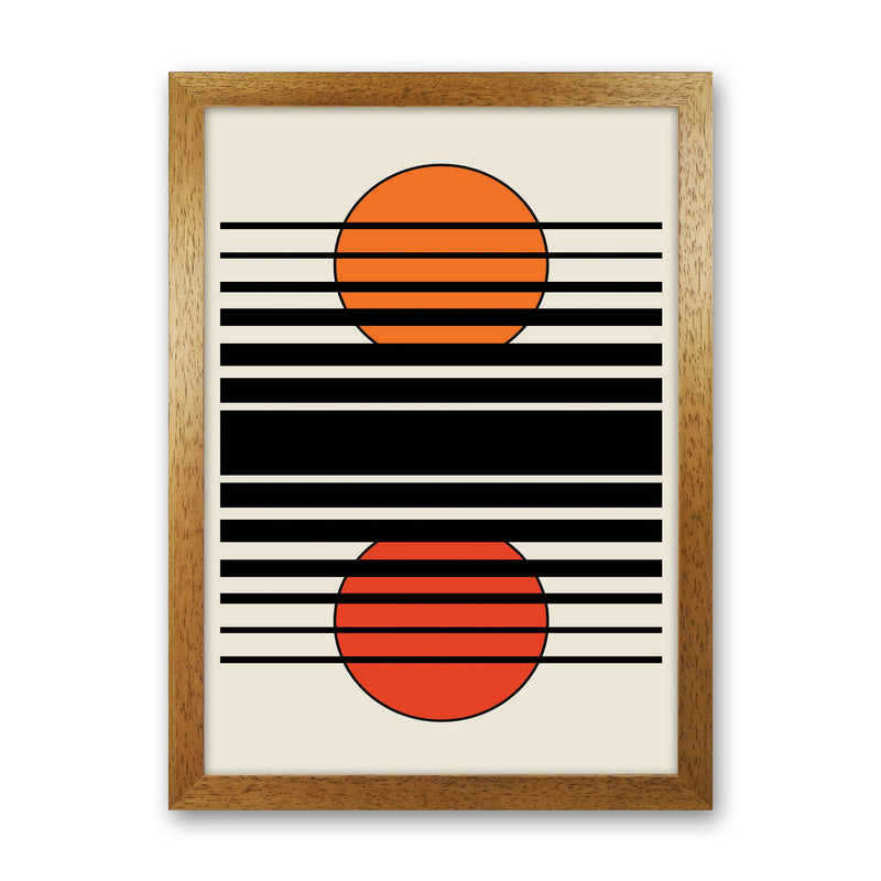Geometric Suns II Art Print by Jason Stanley Oak Grain