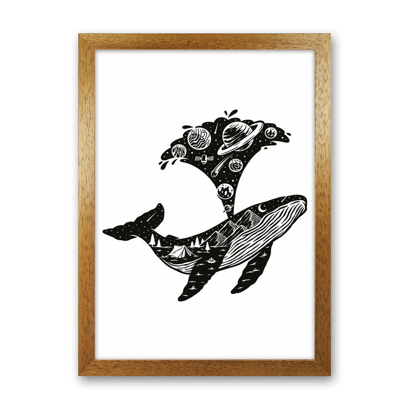 Humpback Universe Art Print by Jason Stanley Oak Grain