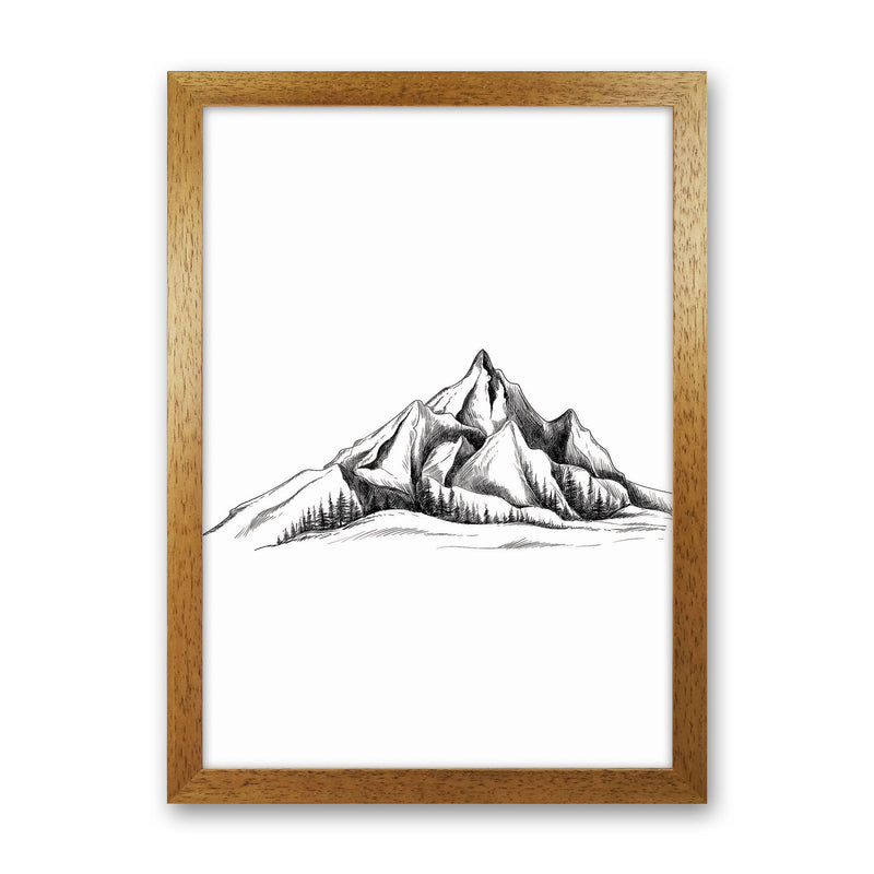 To The Mountains Art Print by Jason Stanley Oak Grain