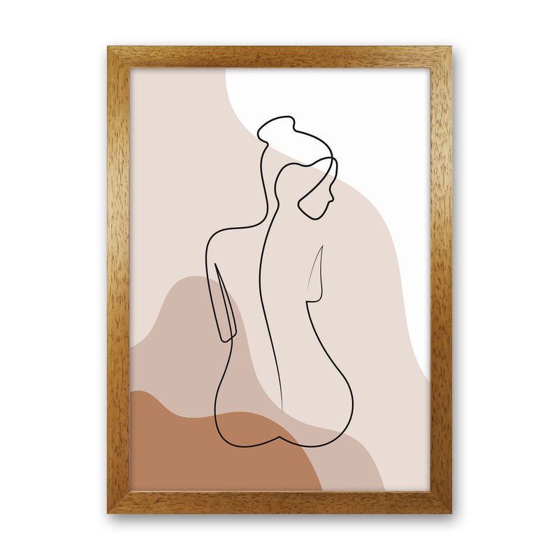 Female Figure II Art Print by Jason Stanley Oak Grain