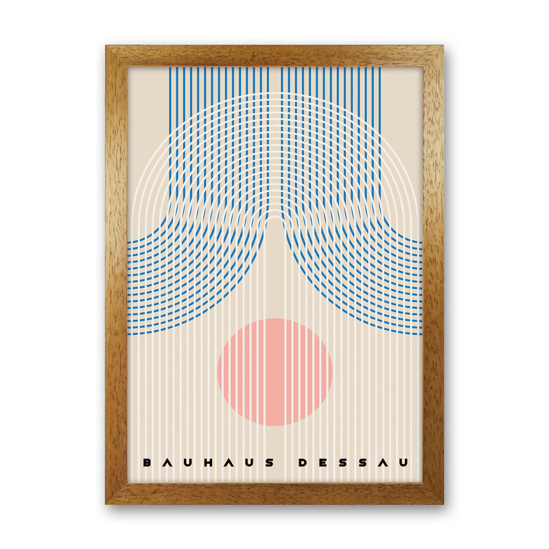 Bauhaus Design II Art Print by Jason Stanley Oak Grain