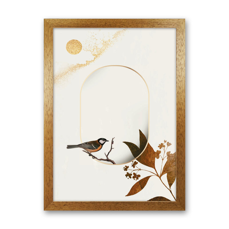 Bird On A Branch Art Print by Jason Stanley Oak Grain