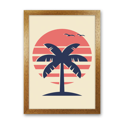 Palm Tree Vibes Art Print by Jason Stanley Oak Grain