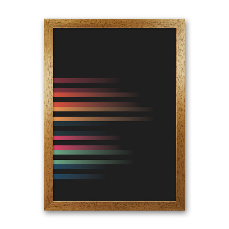 Faded Stripes 1 Art Print by Jason Stanley Oak Grain