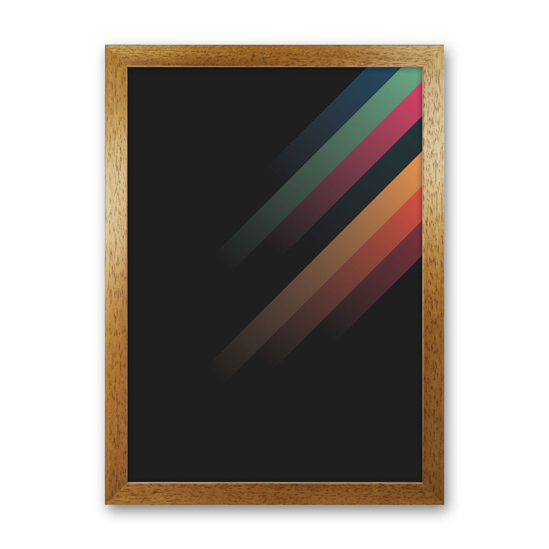 Faded Stripes 2 Art Print by Jason Stanley Oak Grain