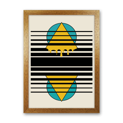 Melting Through Art Print by Jason Stanley Oak Grain