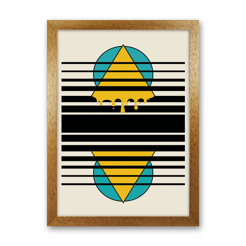 Melting Through Art Print by Jason Stanley Oak Grain