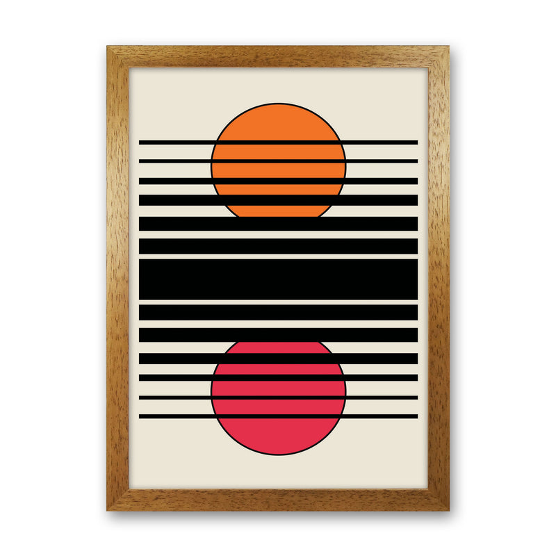 Geometric Suns Art Print by Jason Stanley Oak Grain