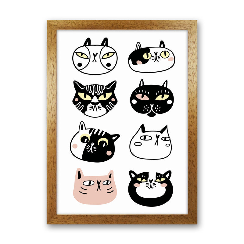 Crazy Cat Lady Art Print by Jason Stanley Oak Grain