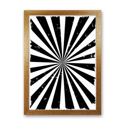 Black Sun Rays Art Print by Jason Stanley Oak Grain
