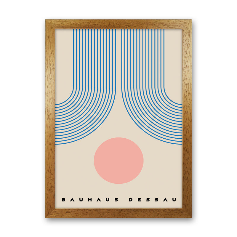Bauhaus Design Art Print by Jason Stanley Oak Grain