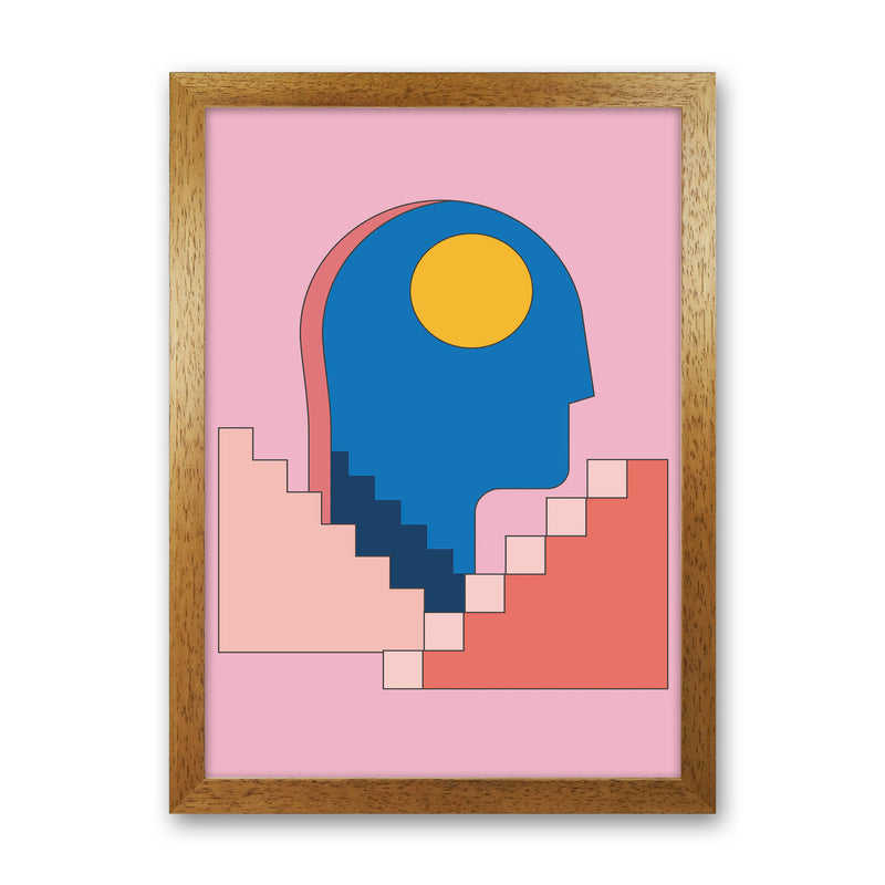 Keep Climbing Art Print by Jason Stanley Oak Grain