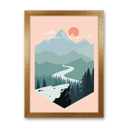 Get Out There Art Print by Jason Stanley Oak Grain