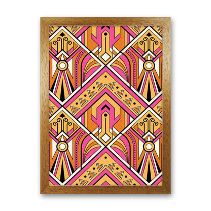 Pink Patterns Art Print by Jason Stanley Oak Grain