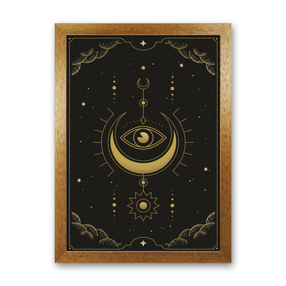 Tarot Card #1 Art Print by Jason Stanley Oak Grain