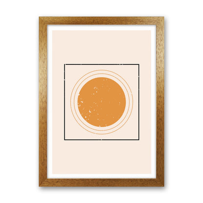 Abstract Sun Art Print by Jason Stanley Oak Grain
