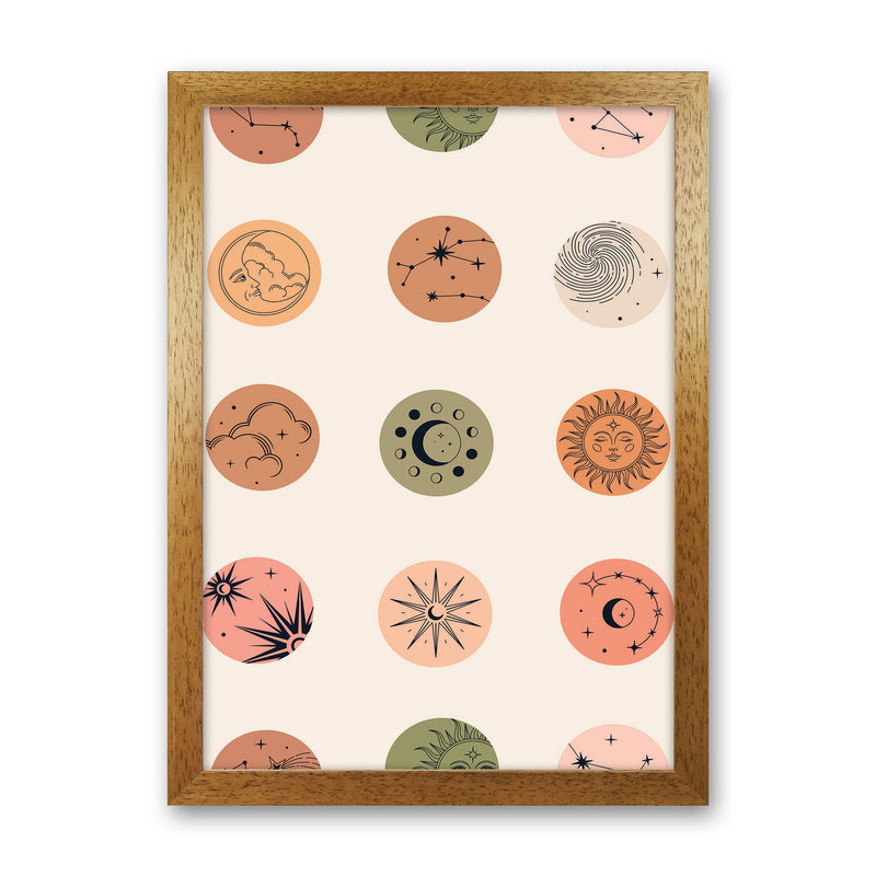 Sun And Moon Art Print by Jason Stanley Oak Grain
