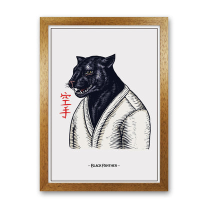 Black Panther Art Print by Jason Stanley Oak Grain
