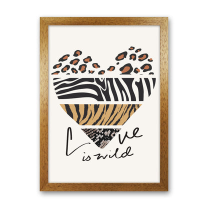 Love Is Wild Art Print by Jason Stanley Oak Grain