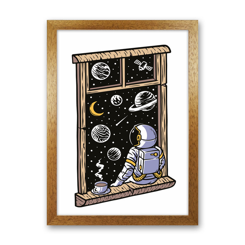 Planet Views Art Print by Jason Stanley Oak Grain