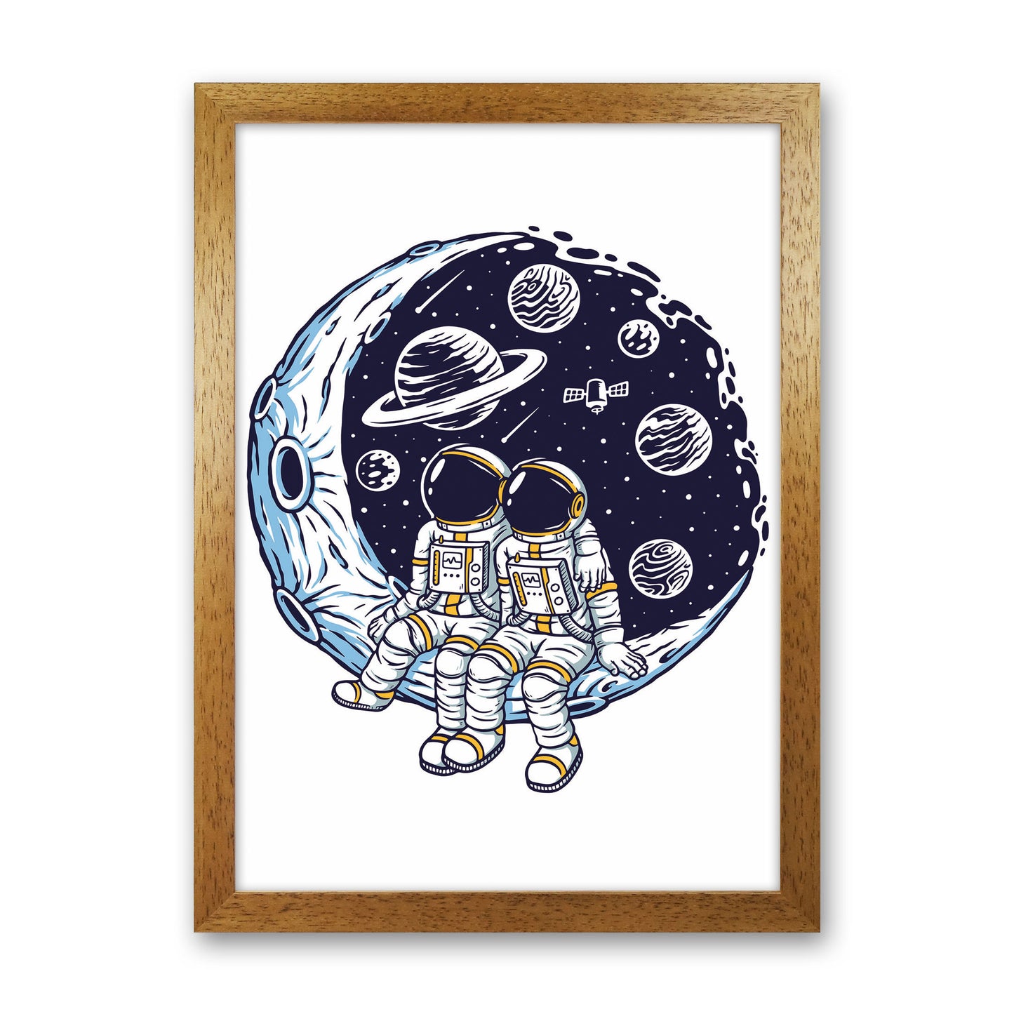 Best Friends Art Print by Jason Stanley Oak Grain