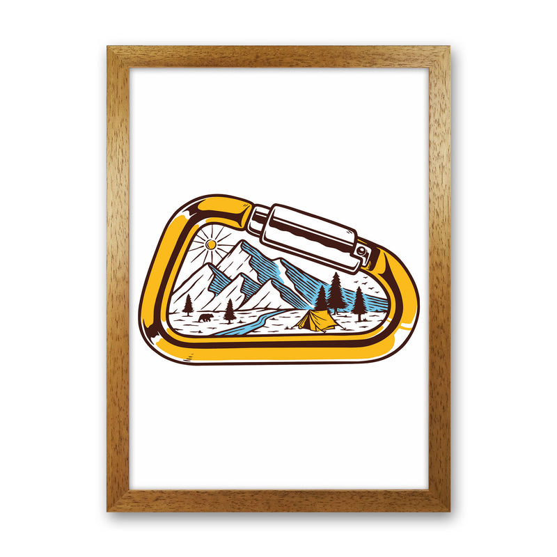 Caribiner Art Print by Jason Stanley Oak Grain