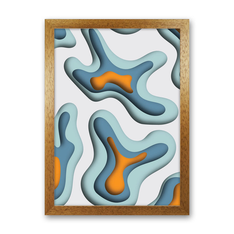 Paper Cut 1 Art Print by Jason Stanley Oak Grain