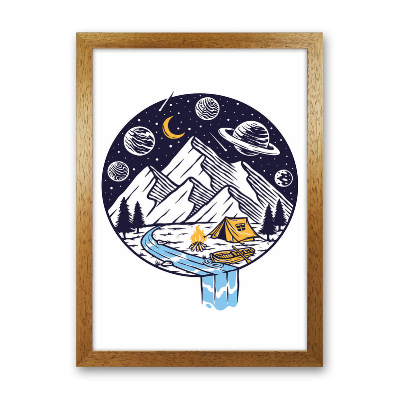 This Is Life Art Print by Jason Stanley Oak Grain