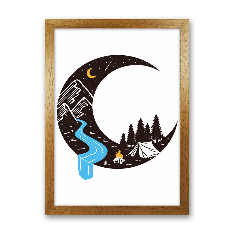 Moon River Art Print by Jason Stanley Oak Grain