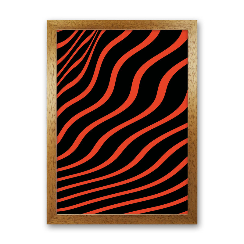 Red Vibes Art Print by Jason Stanley Oak Grain