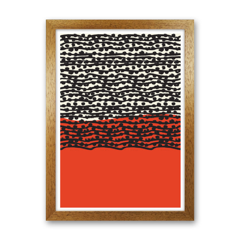 Red Vibe 2 Art Print by Jason Stanley Oak Grain