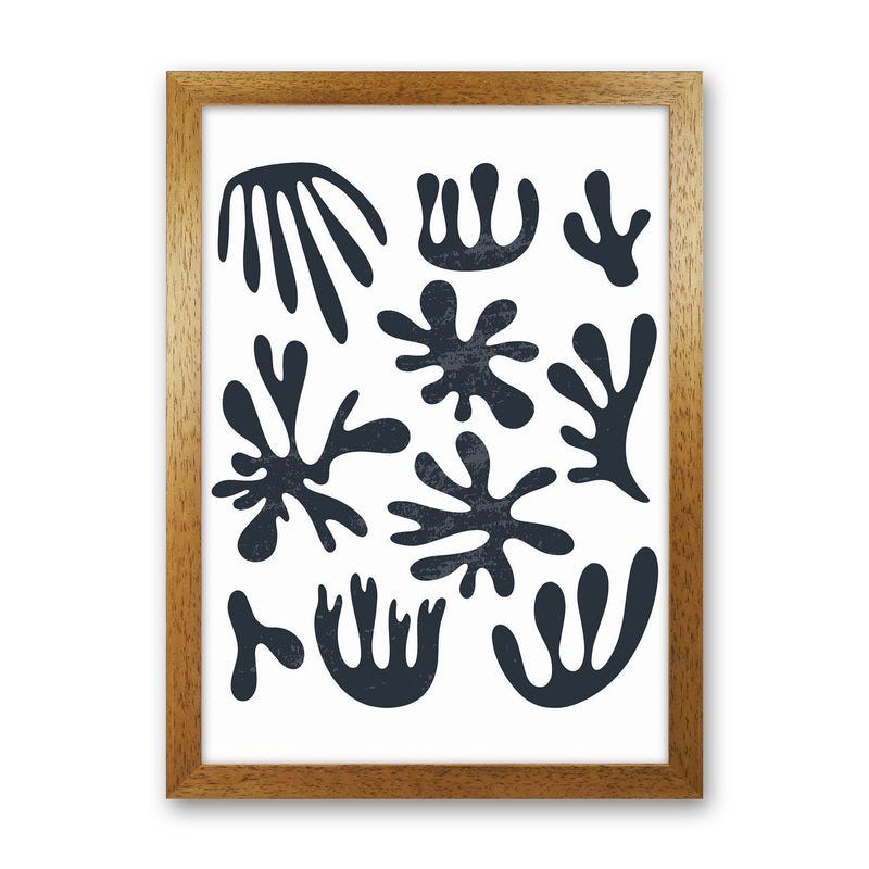 Minimal Abstract Algae I Art Print by Jason Stanley Oak Grain