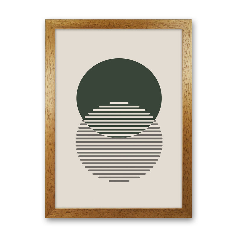Minimal Abstract Circles II Art Print by Jason Stanley Oak Grain