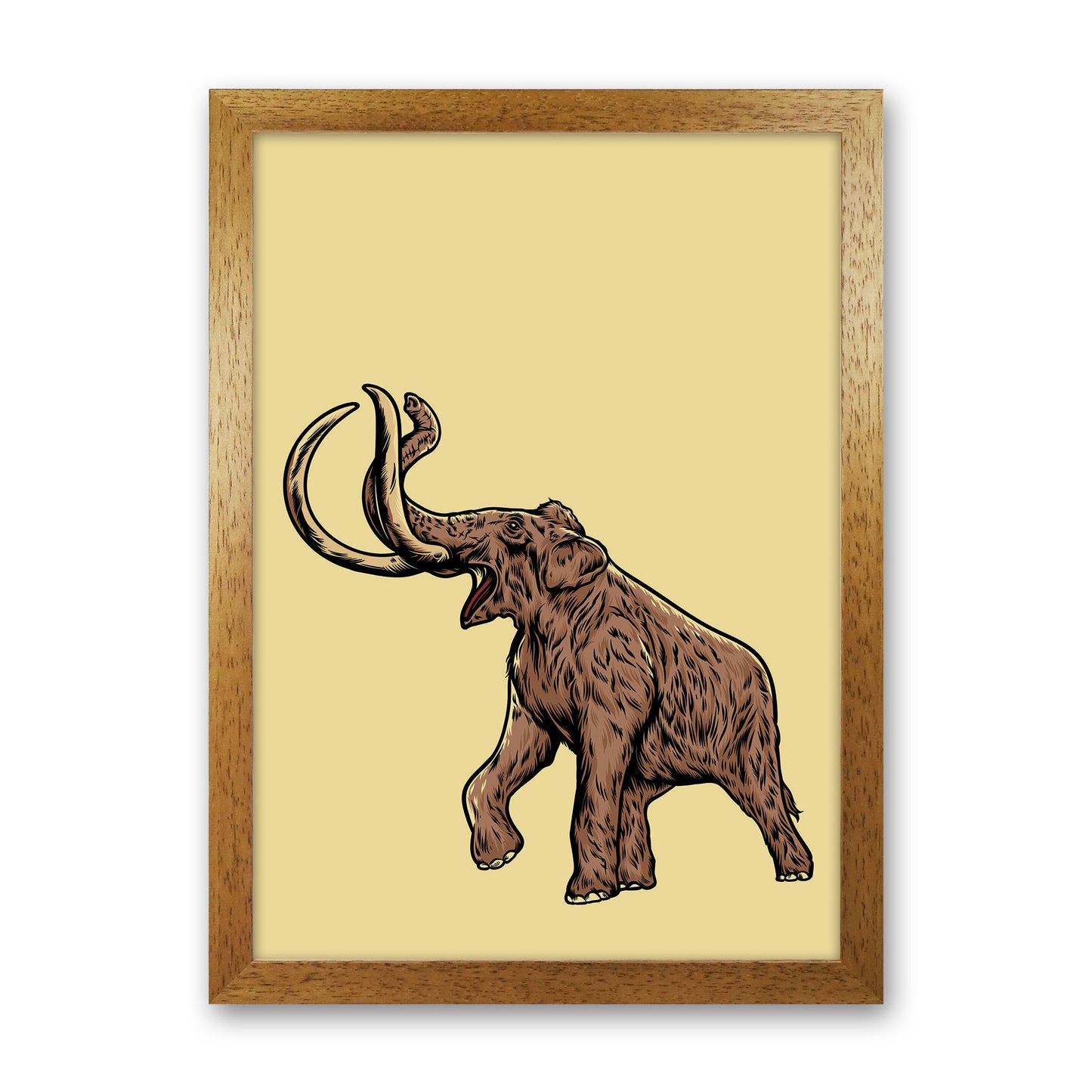 Mammoth Art Print by Jason Stanley Oak Grain
