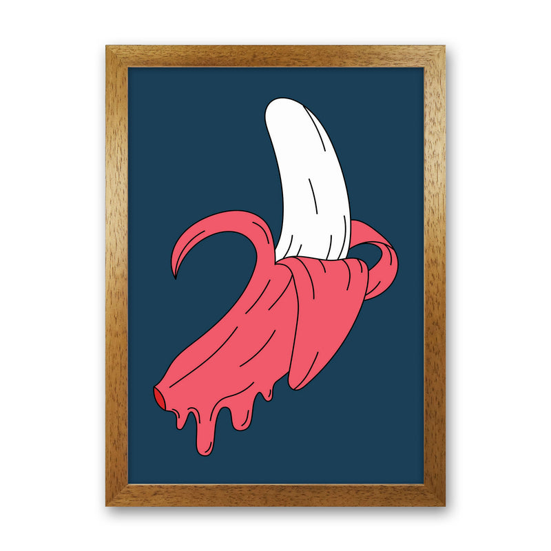Melting Banana Art Print by Jason Stanley Oak Grain