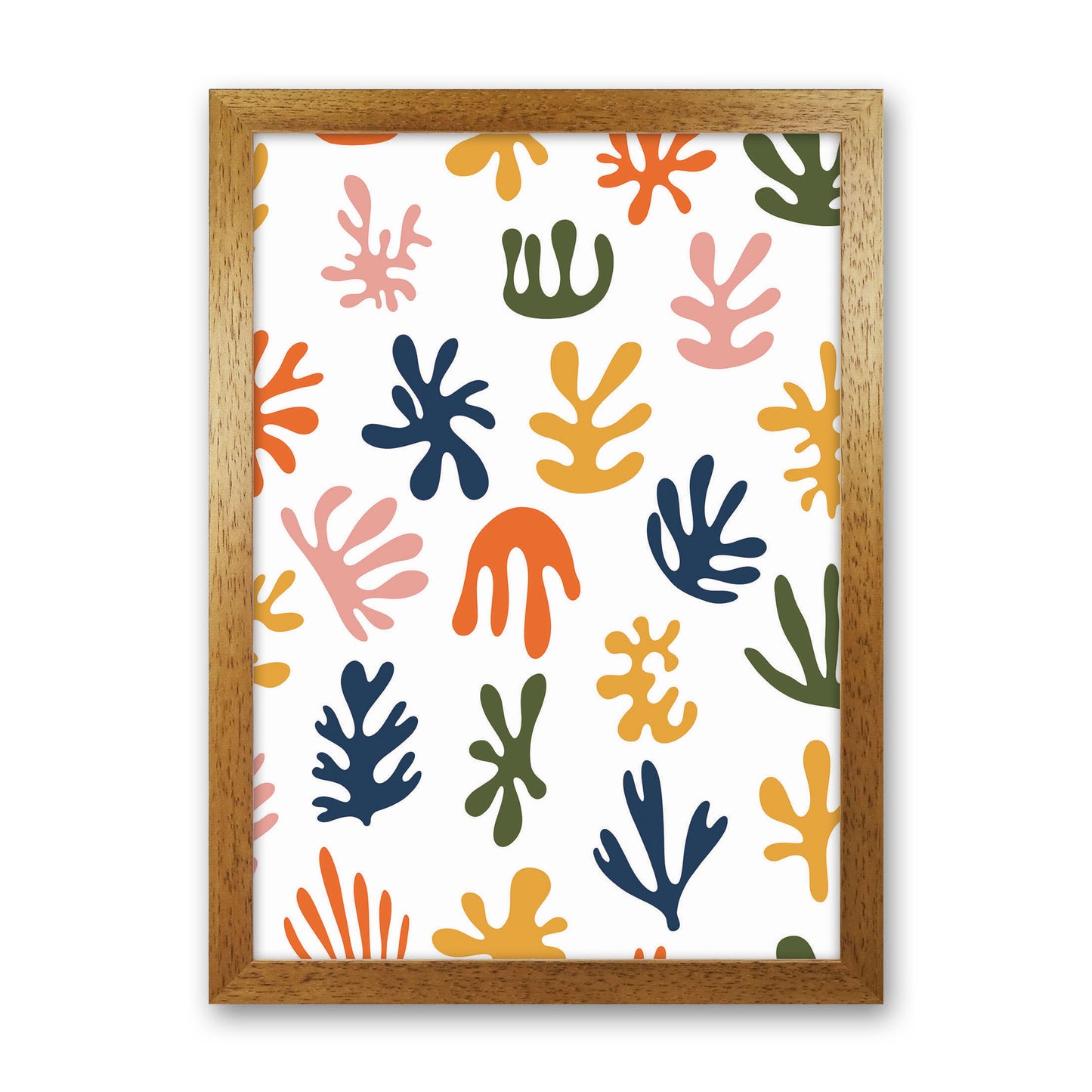 Minimal Abstract Algae IIII Art Print by Jason Stanley Oak Grain