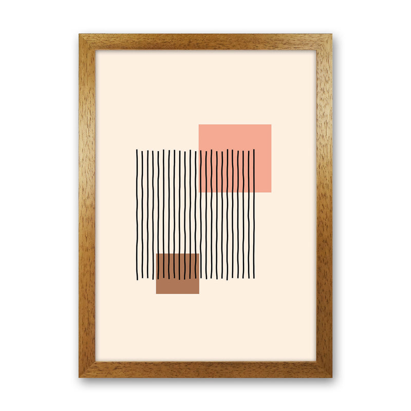 Geometric Abstract Shapes IIII Art Print by Jason Stanley Oak Grain