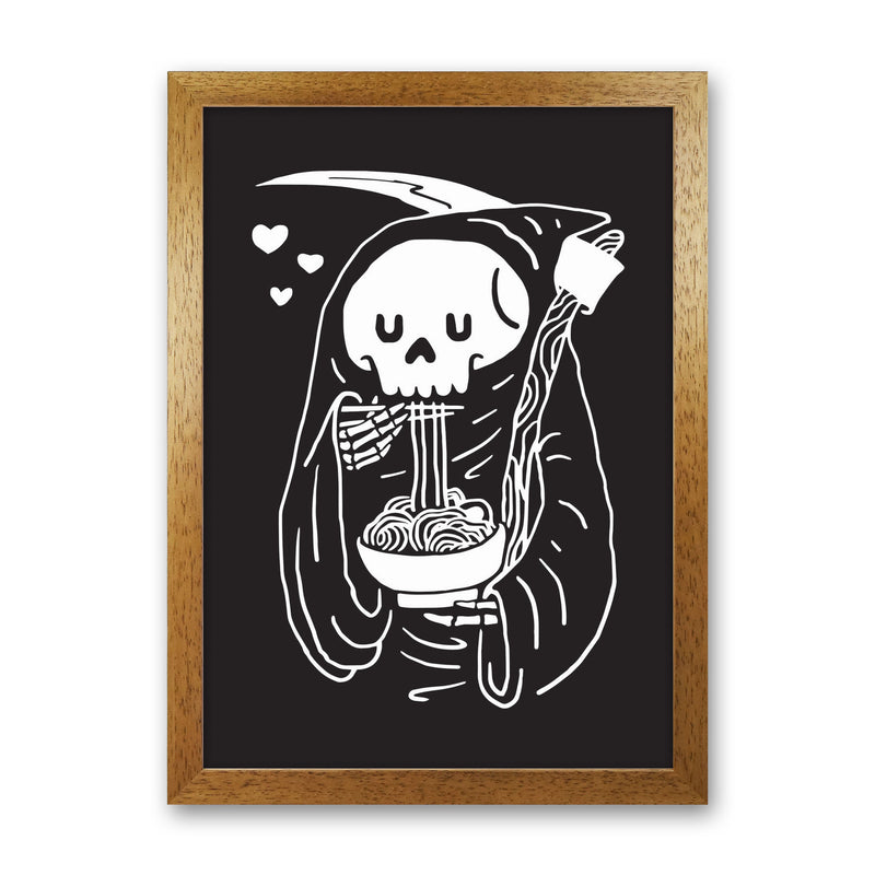 But First...Noodles Art Print by Jason Stanley Oak Grain