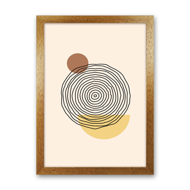 Geometric Abstract Shapes III Art Print by Jason Stanley Oak Grain
