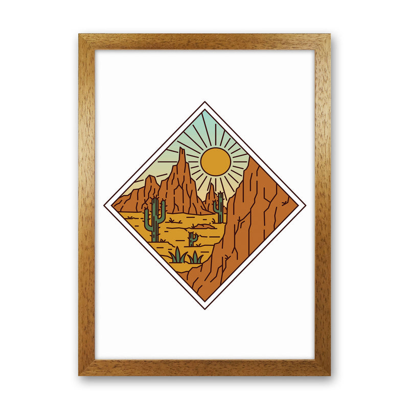 Desert Vibes Art Print by Jason Stanley Oak Grain