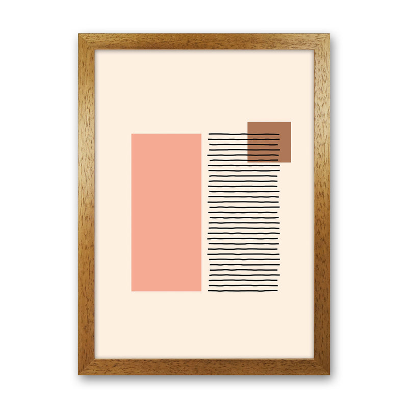 Geometric Abstract Shapes II Art Print by Jason Stanley Oak Grain