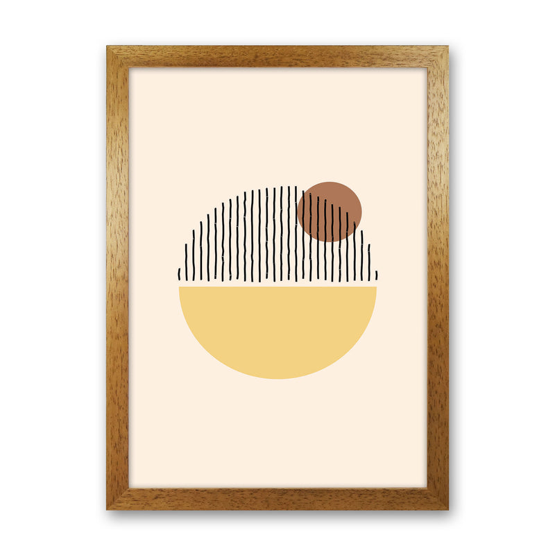Geometric Abstract Shapes I Art Print by Jason Stanley Oak Grain