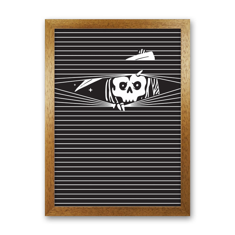 The Grim Reaper Art Print by Jason Stanley Oak Grain